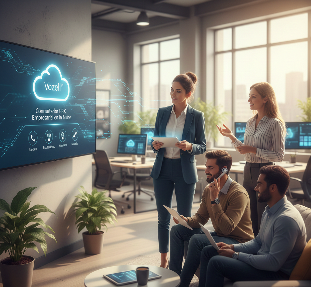 Vozell®: El Conmutador PBX Empresarial en la Nube que Impulsa tu Negocio